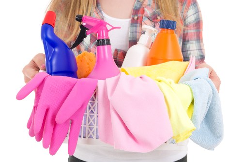 Detailed kitchen and bathroom cleaning in a local property
